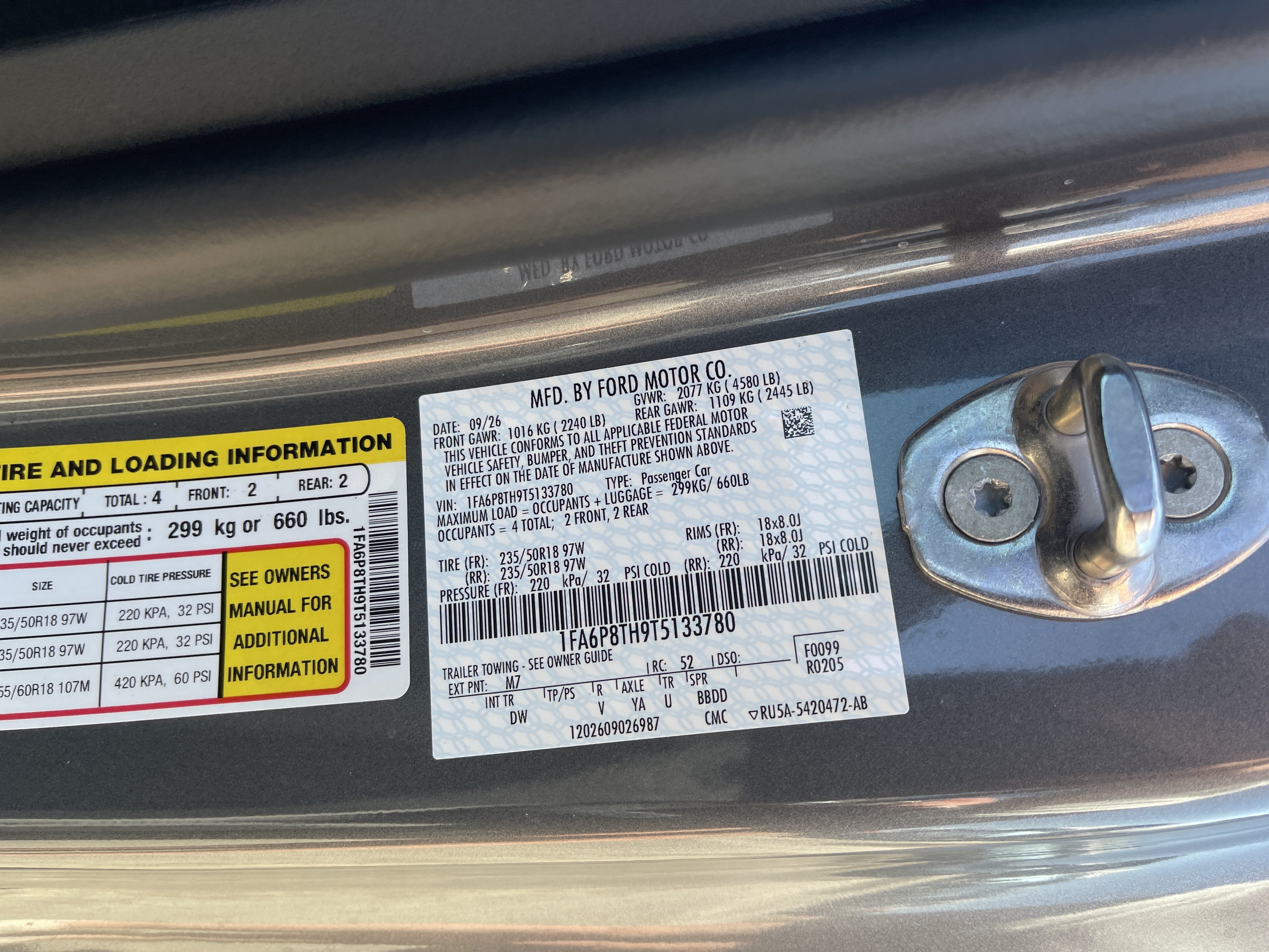 2026 Ford Mustang EcoBoost® Fastback