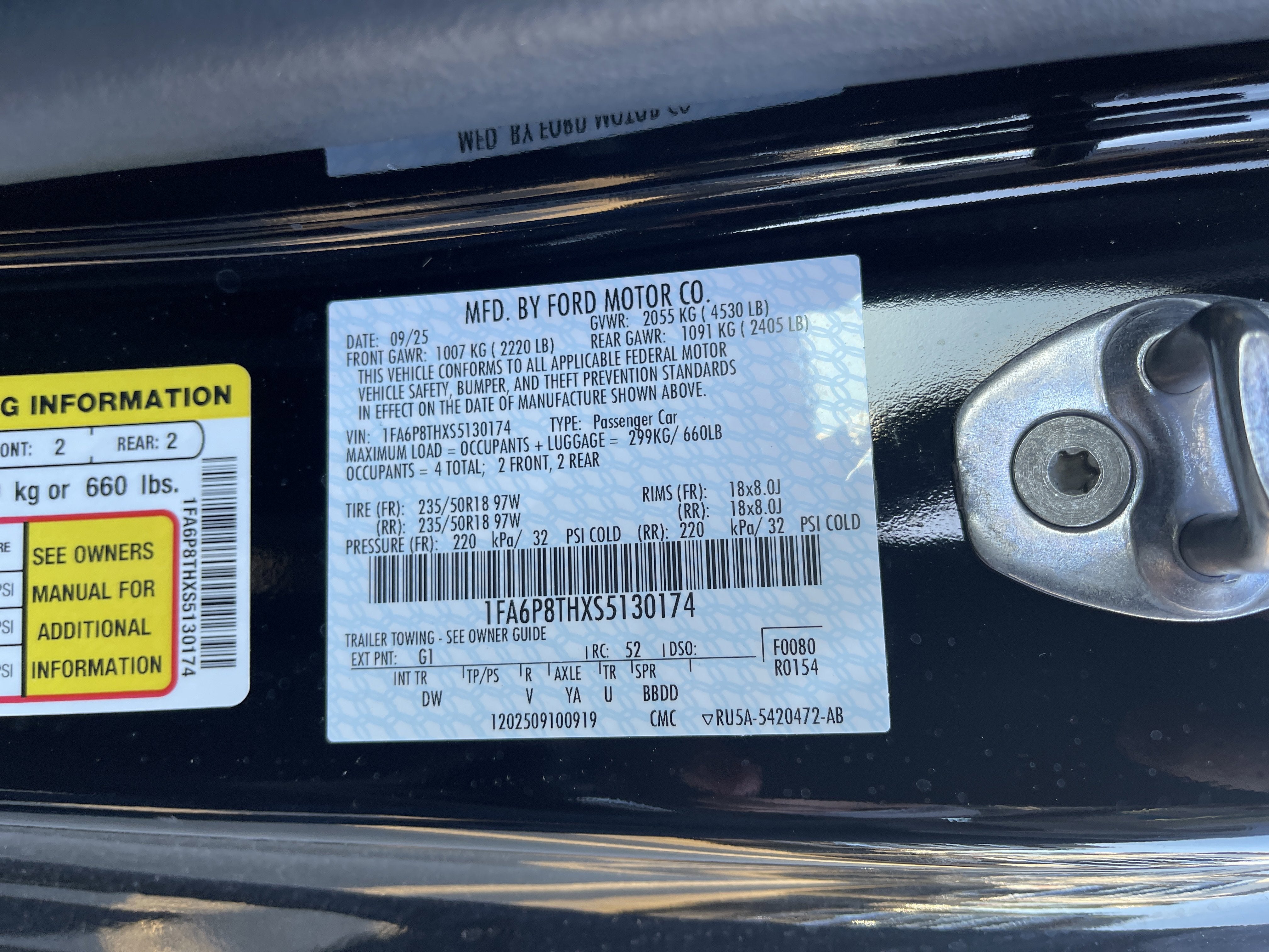 2025 Ford Mustang EcoBoost