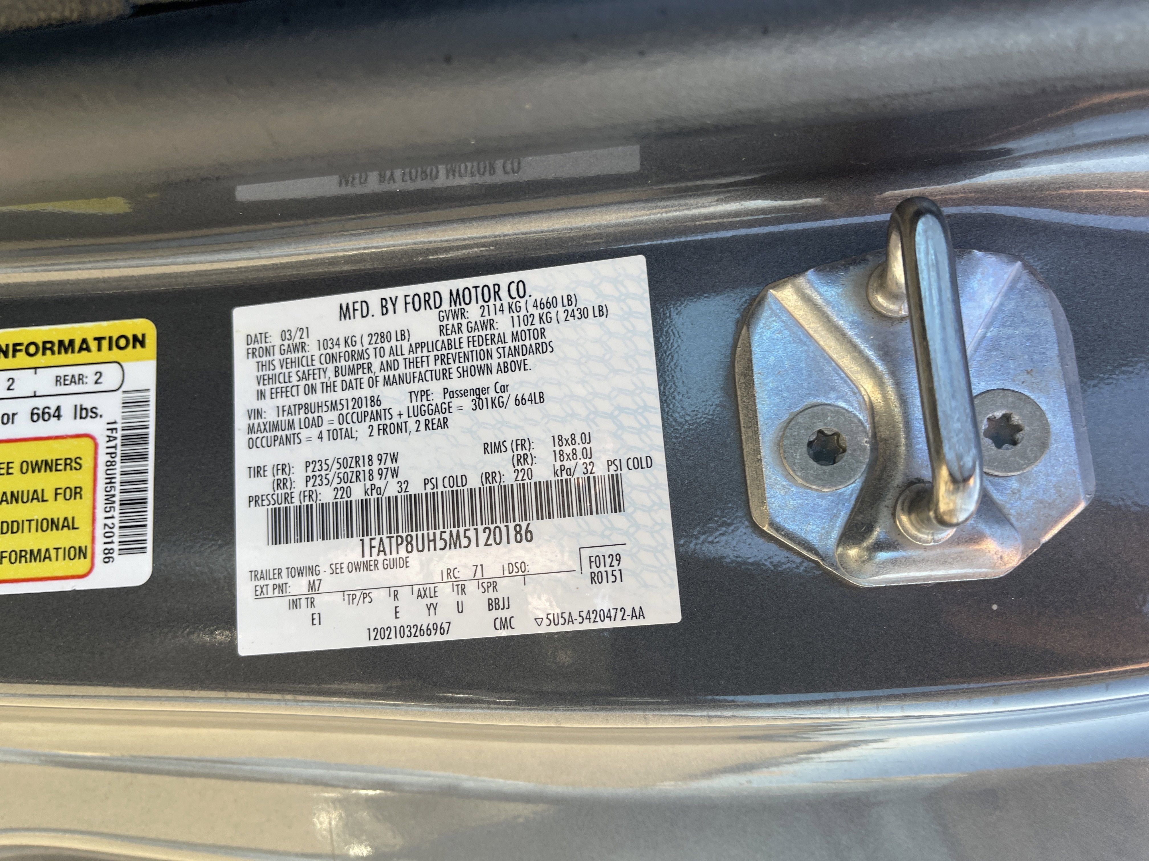 2021 Ford Mustang EcoBoost Premium