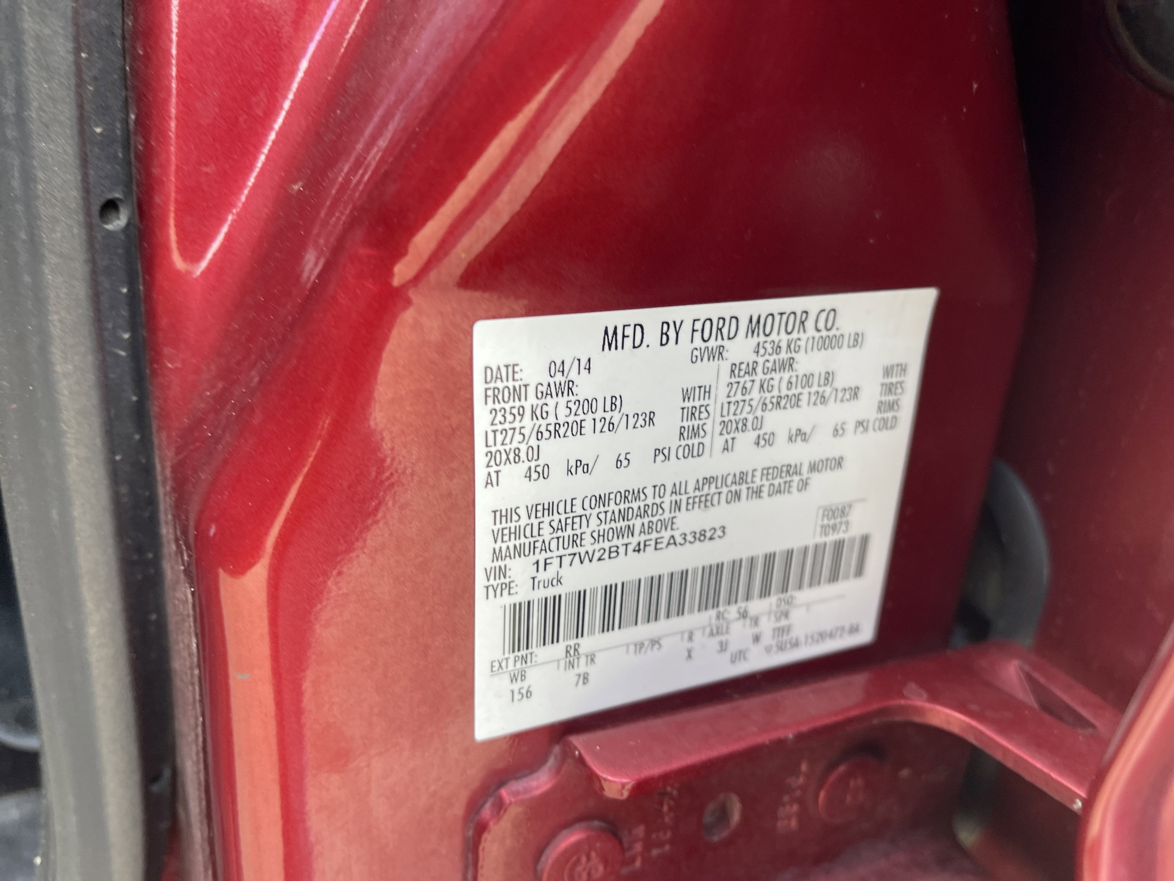 2015 Ford Super Duty F-250 SRW Platinum