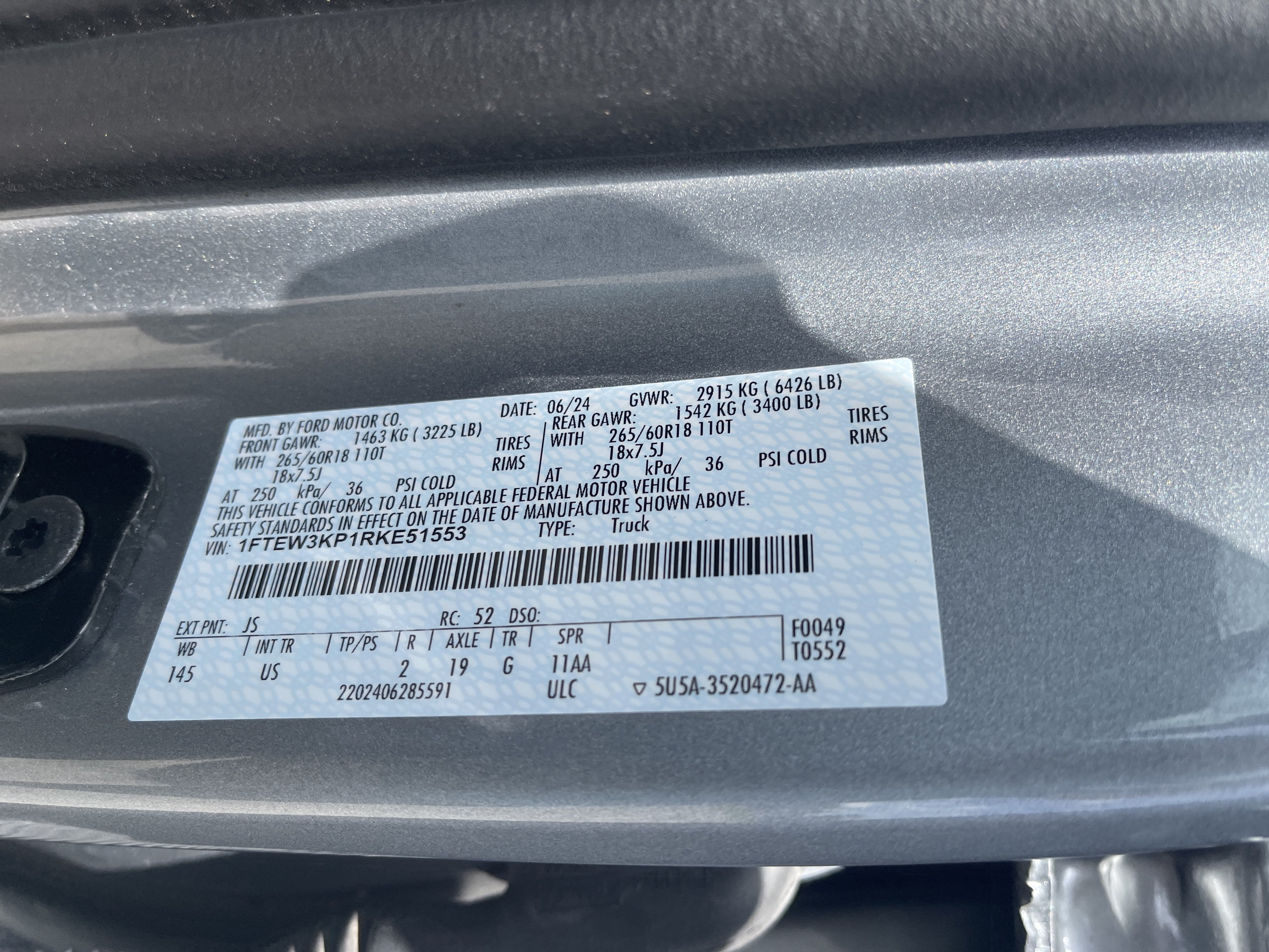 2024 Ford F-150 XLT