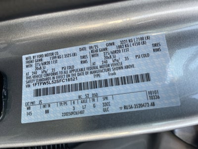 2025 Ford F-150 LARIAT