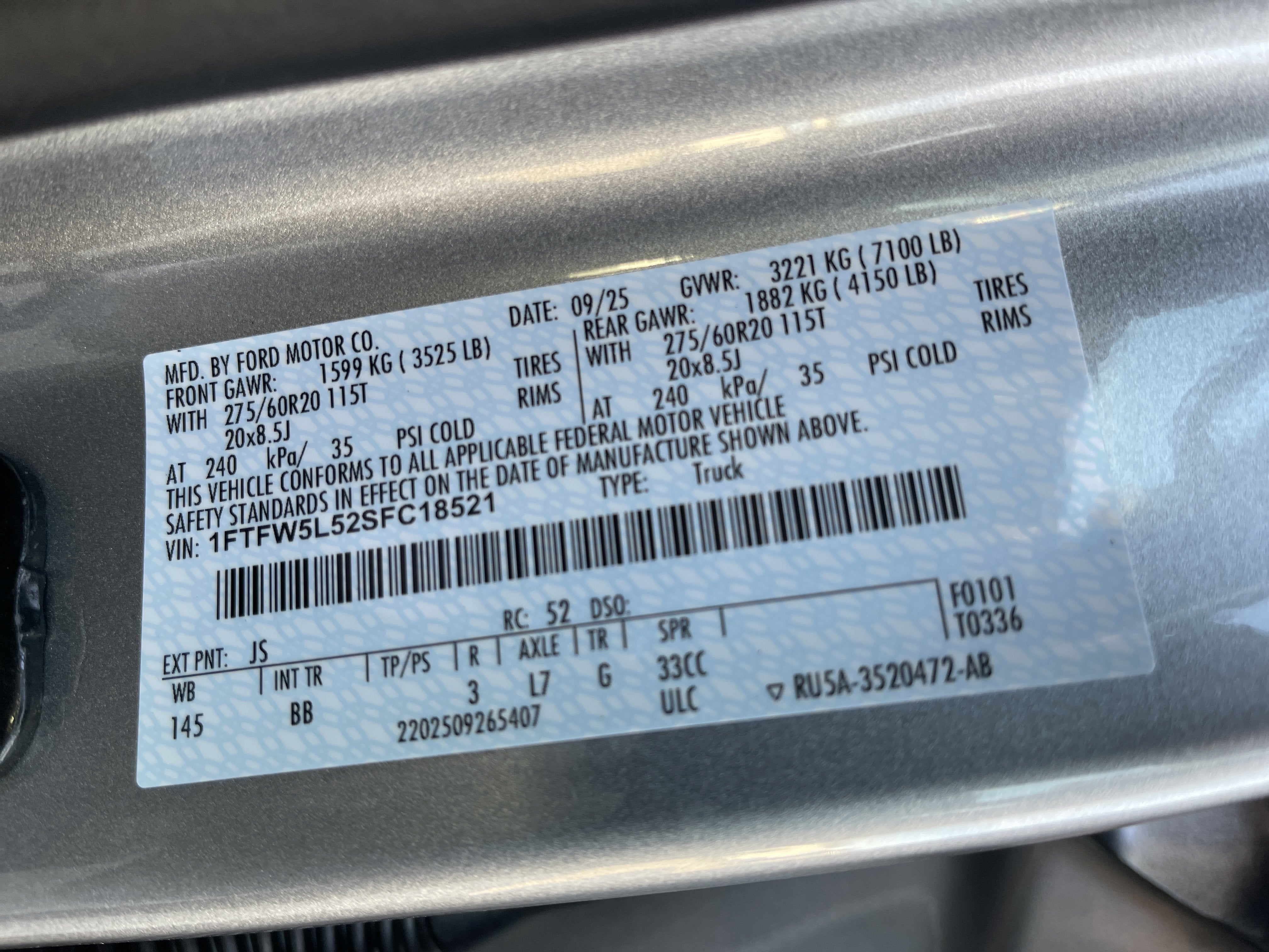 2025 Ford F-150 LARIAT