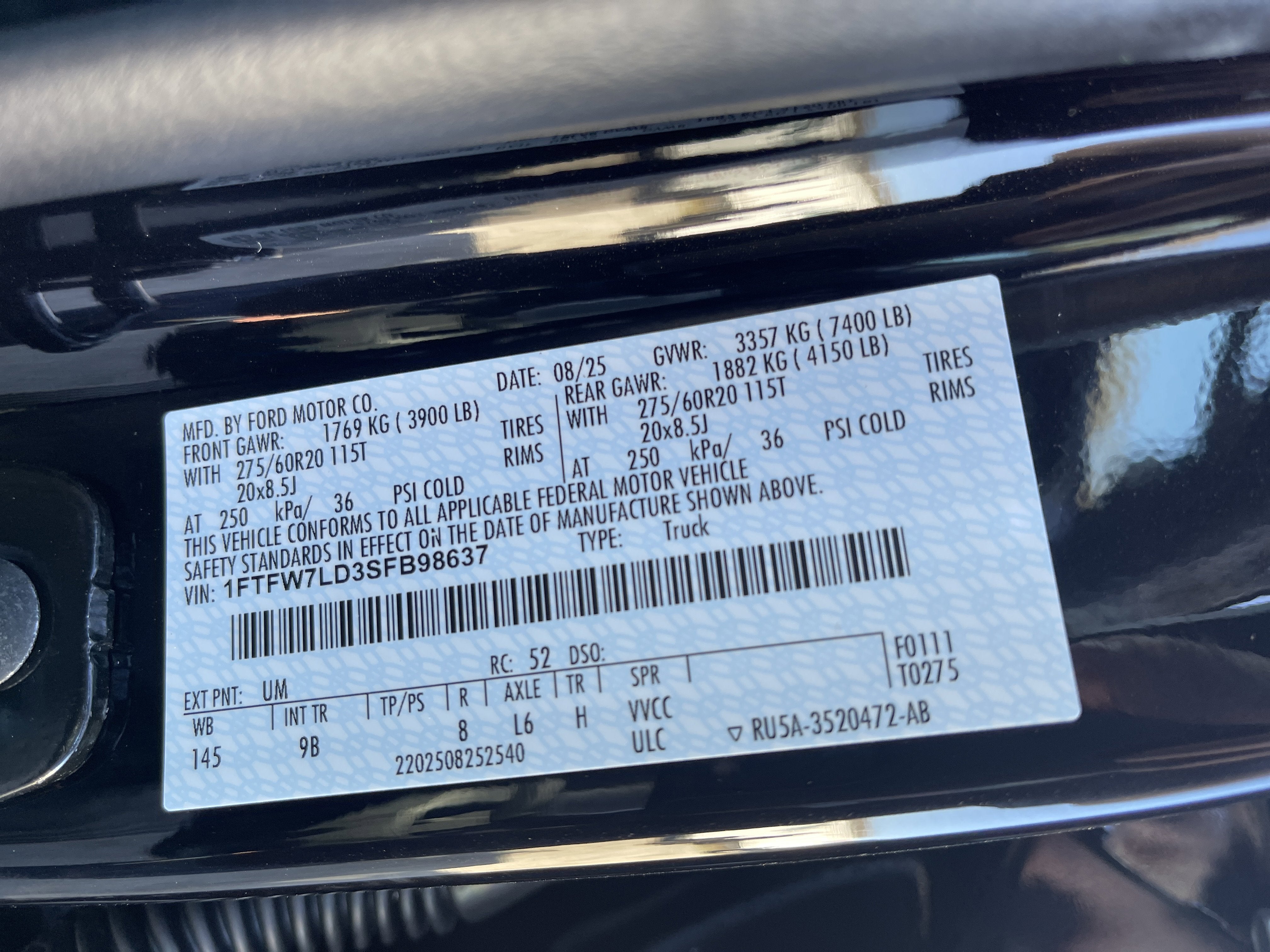 2025 Ford F-150 Platinum