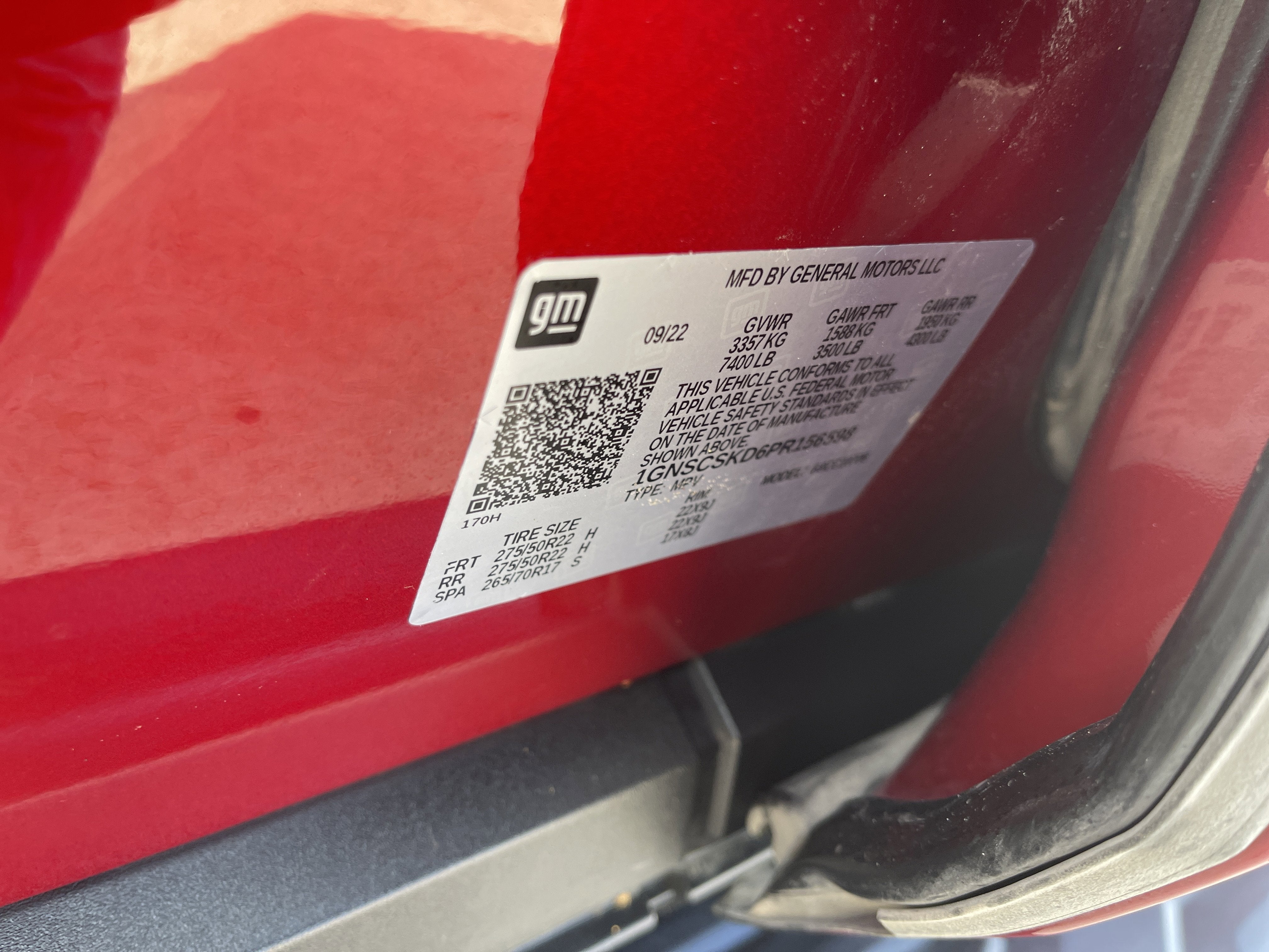 2023 Chevrolet Tahoe Premier