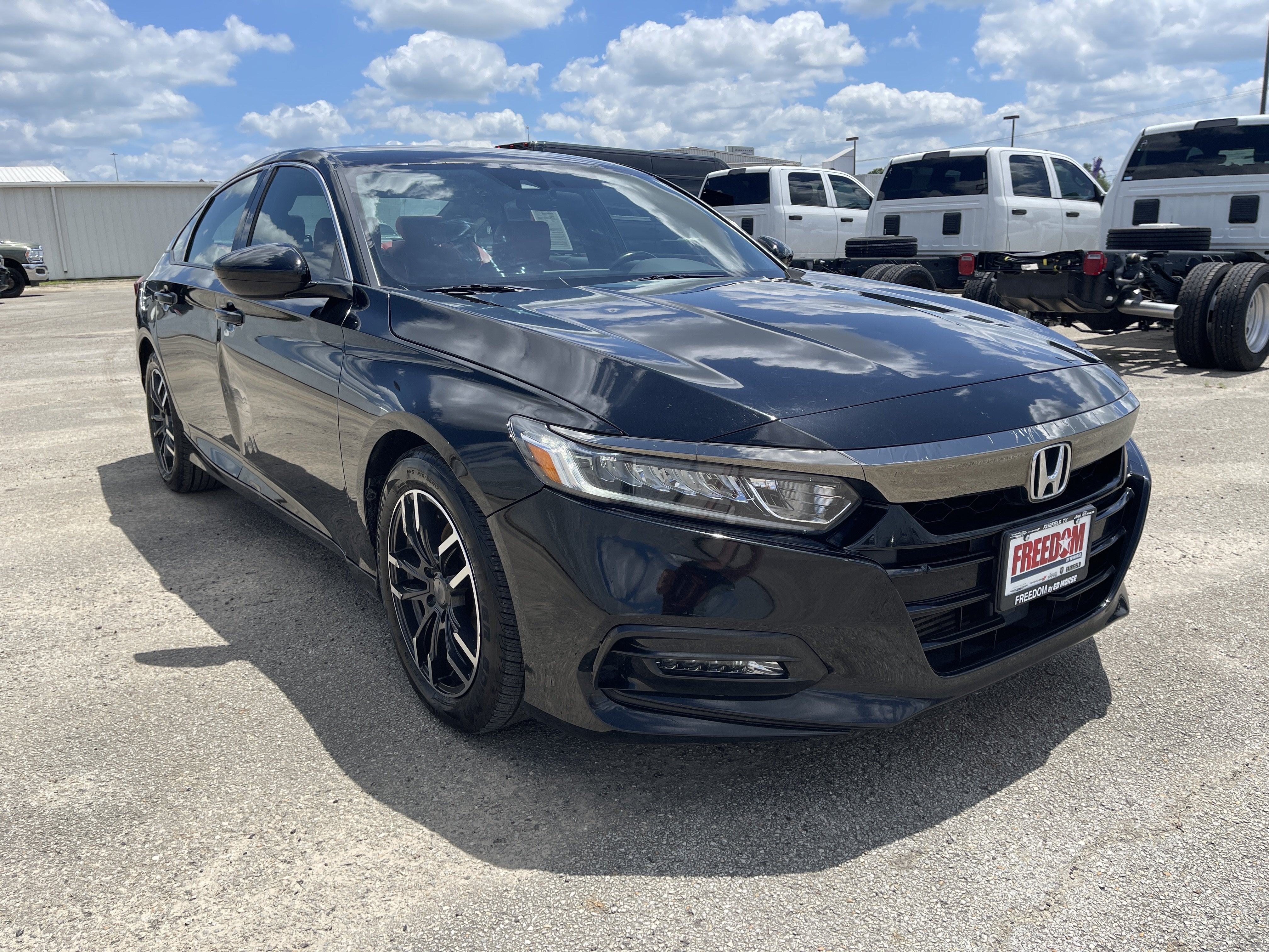 Used 2018 Honda Accord Sport with VIN 1HGCV1F39JA232356 for sale in Fairfield, TX
