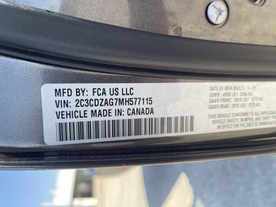 2021 Dodge Challenger SXT