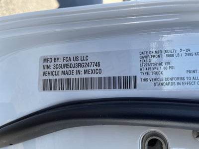 2024 RAM 2500 Big Horn