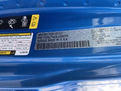 2020 Jeep Gladiator Sport S