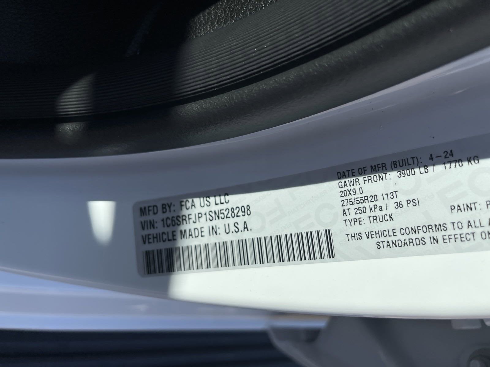 2025 RAM 1500 Laramie