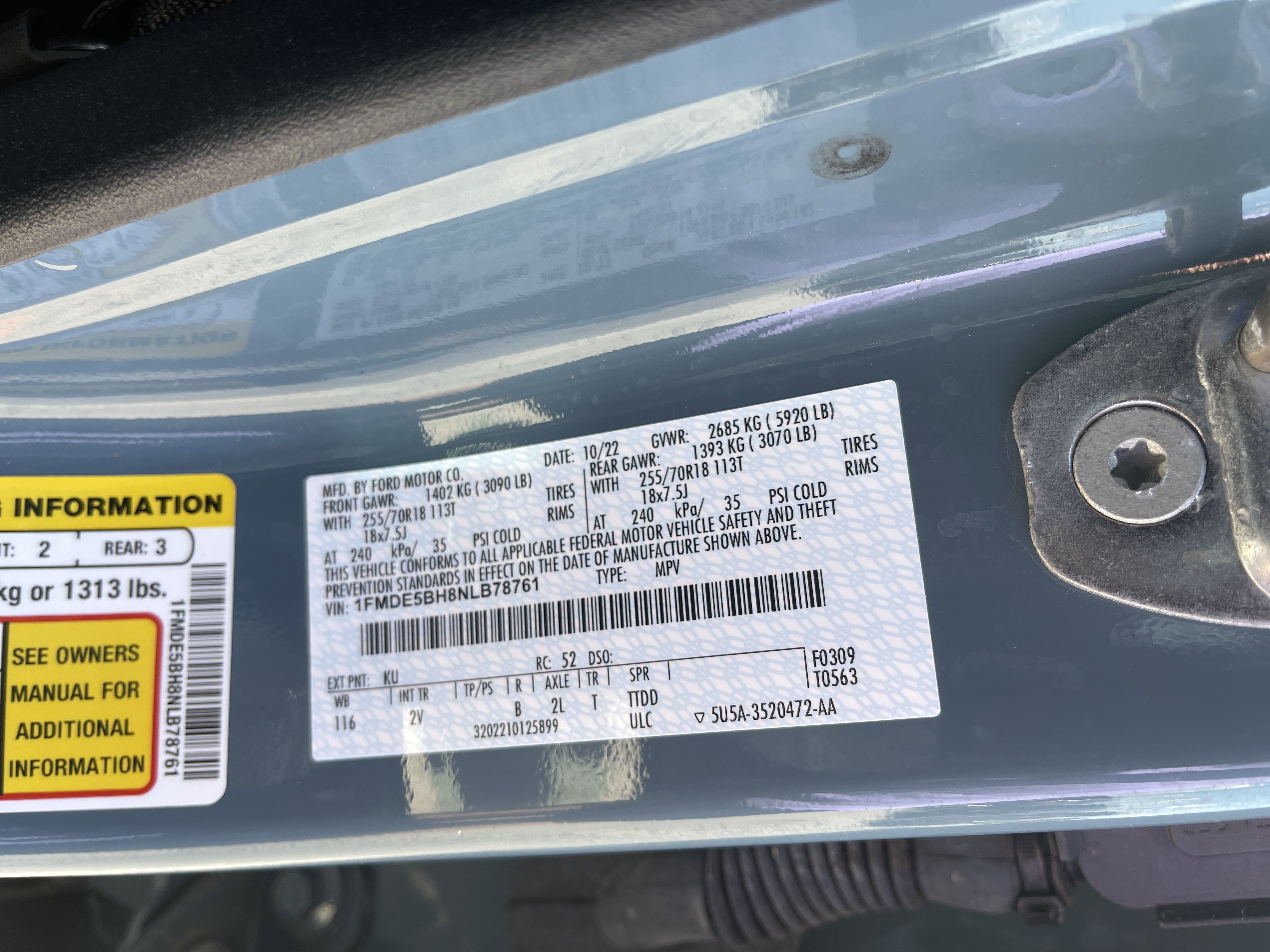 2022 Ford Bronco Outer Banks