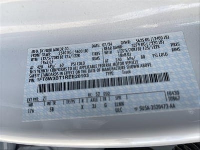 2024 Ford Super Duty F-350 SRW LARIAT