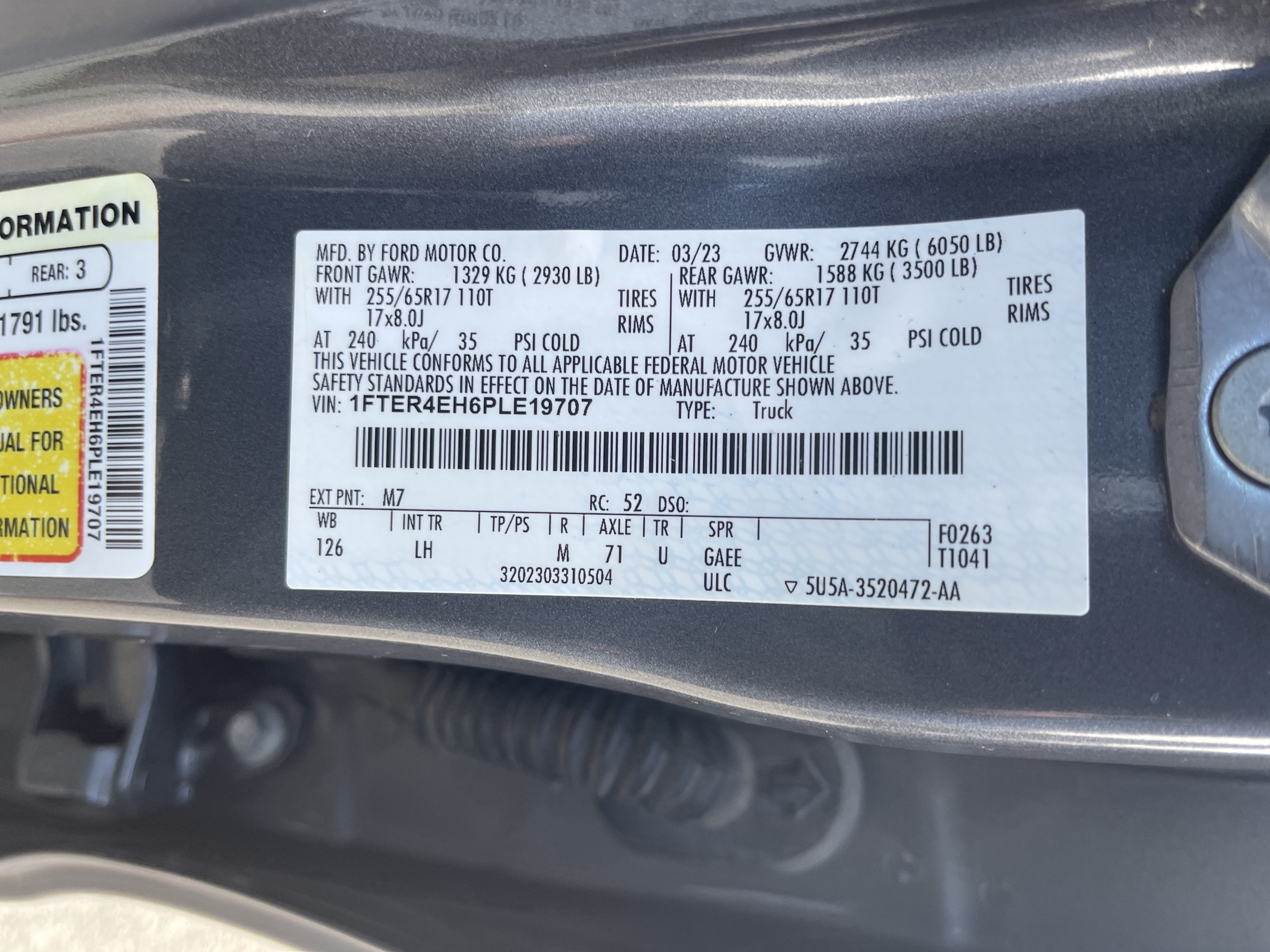2023 Ford Ranger XLT