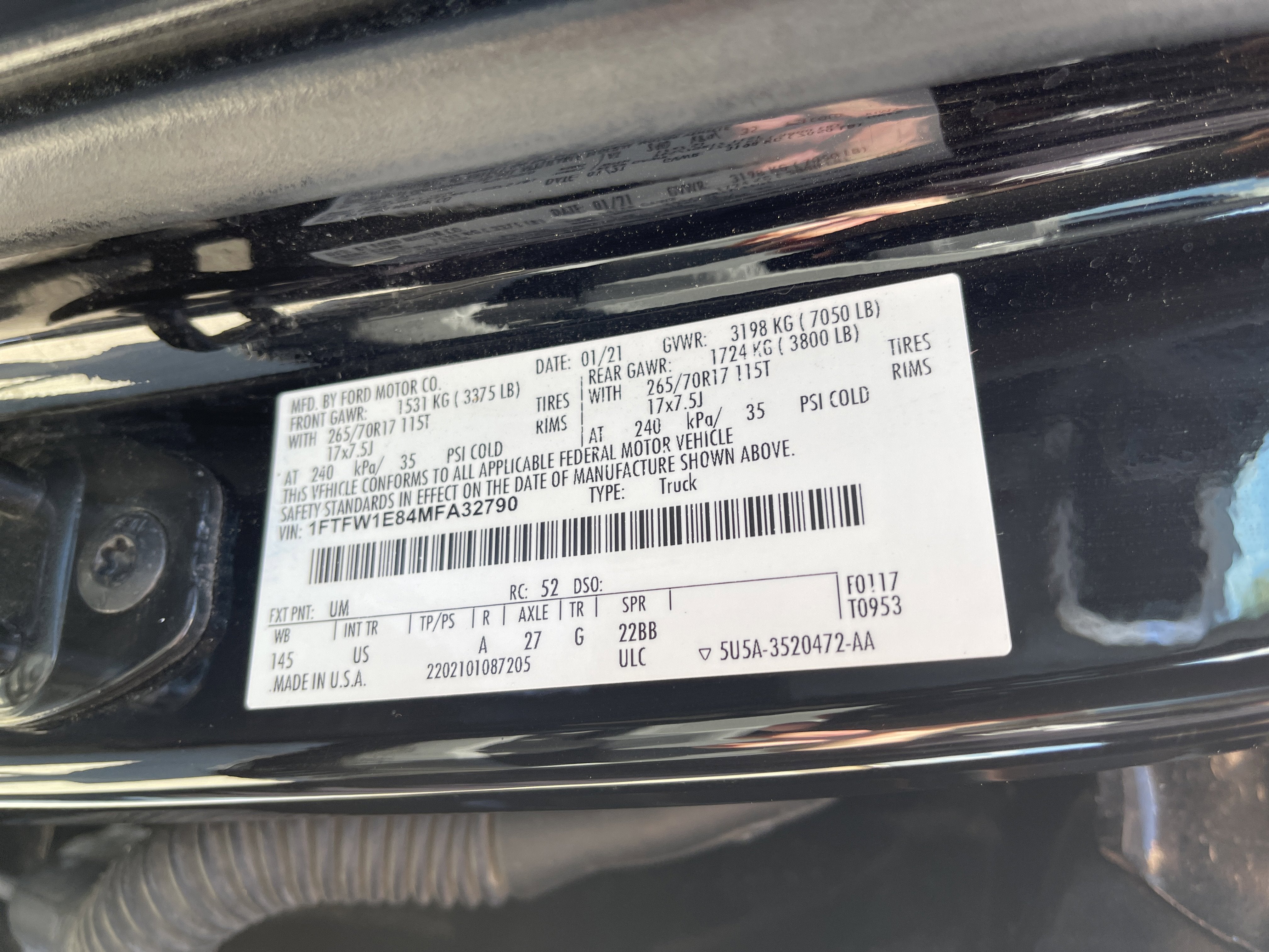 2021 Ford F-150 XLT