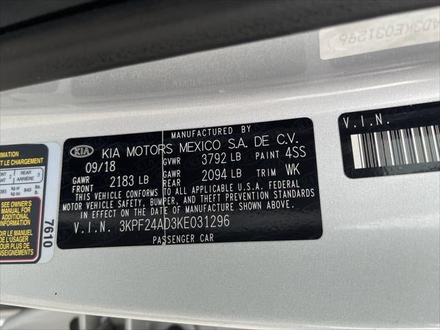 2019 Kia Forte LXS