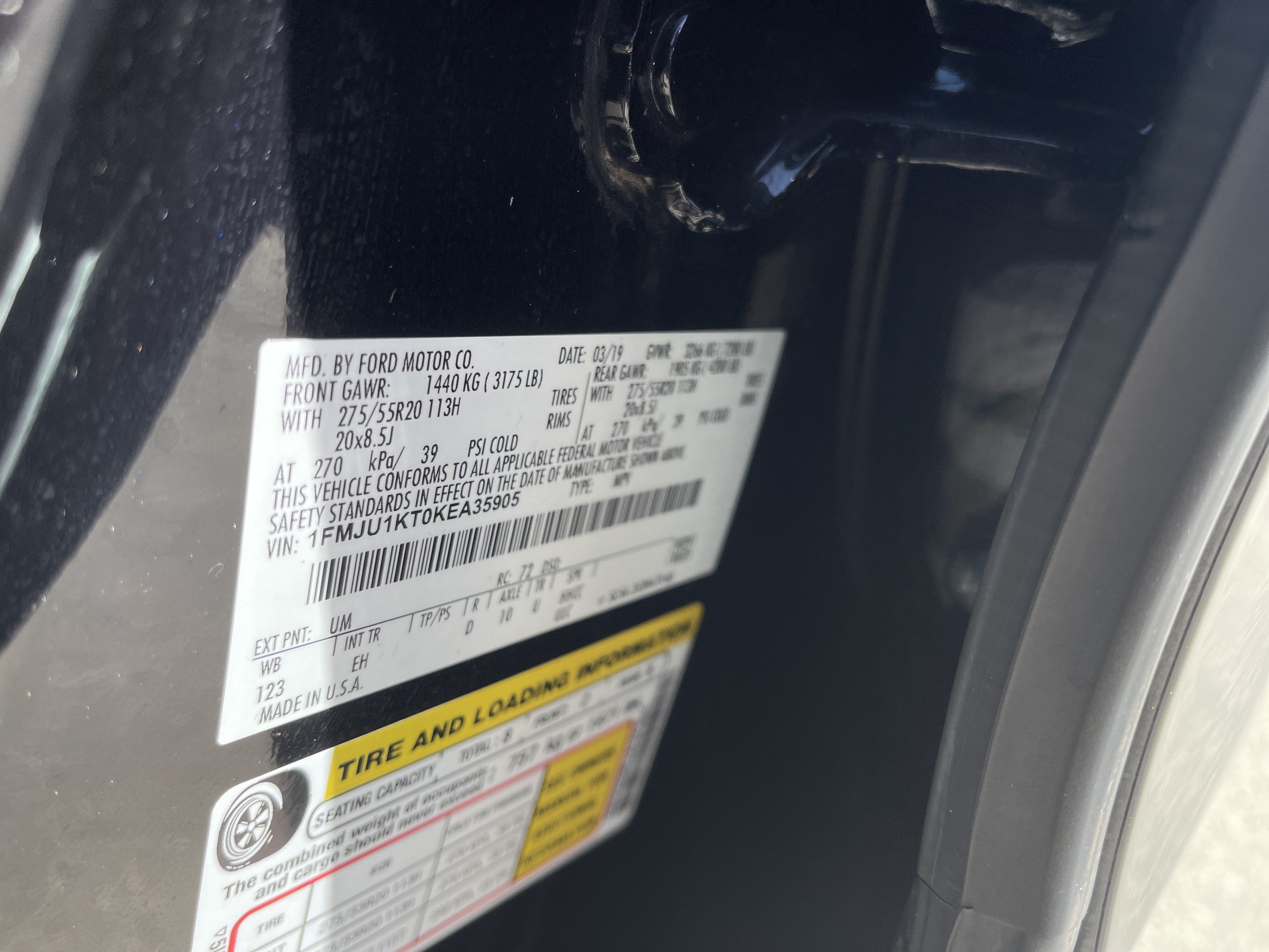 2019 Ford Expedition Limited