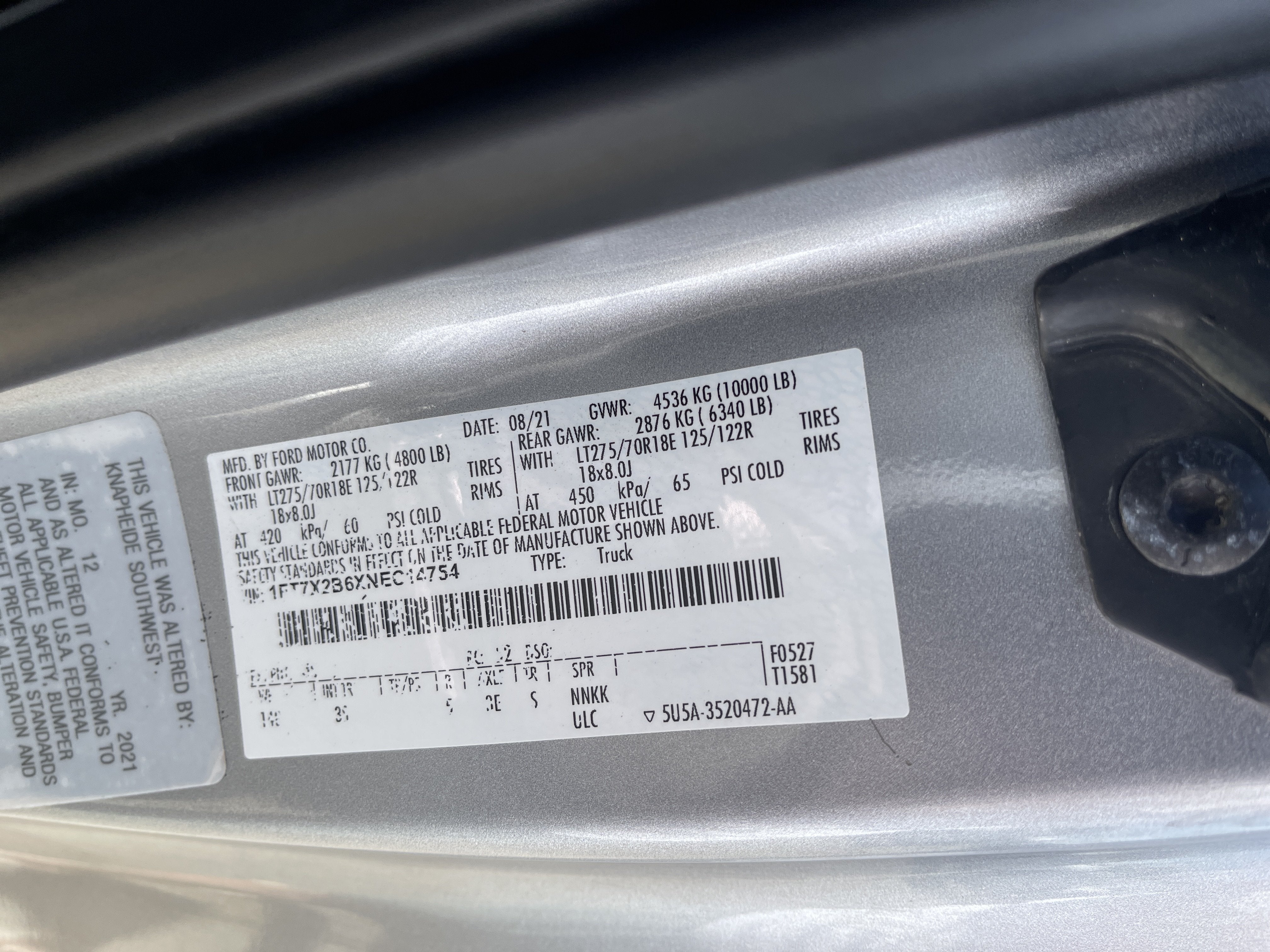 2022 Ford Super Duty F-250 SRW XLT