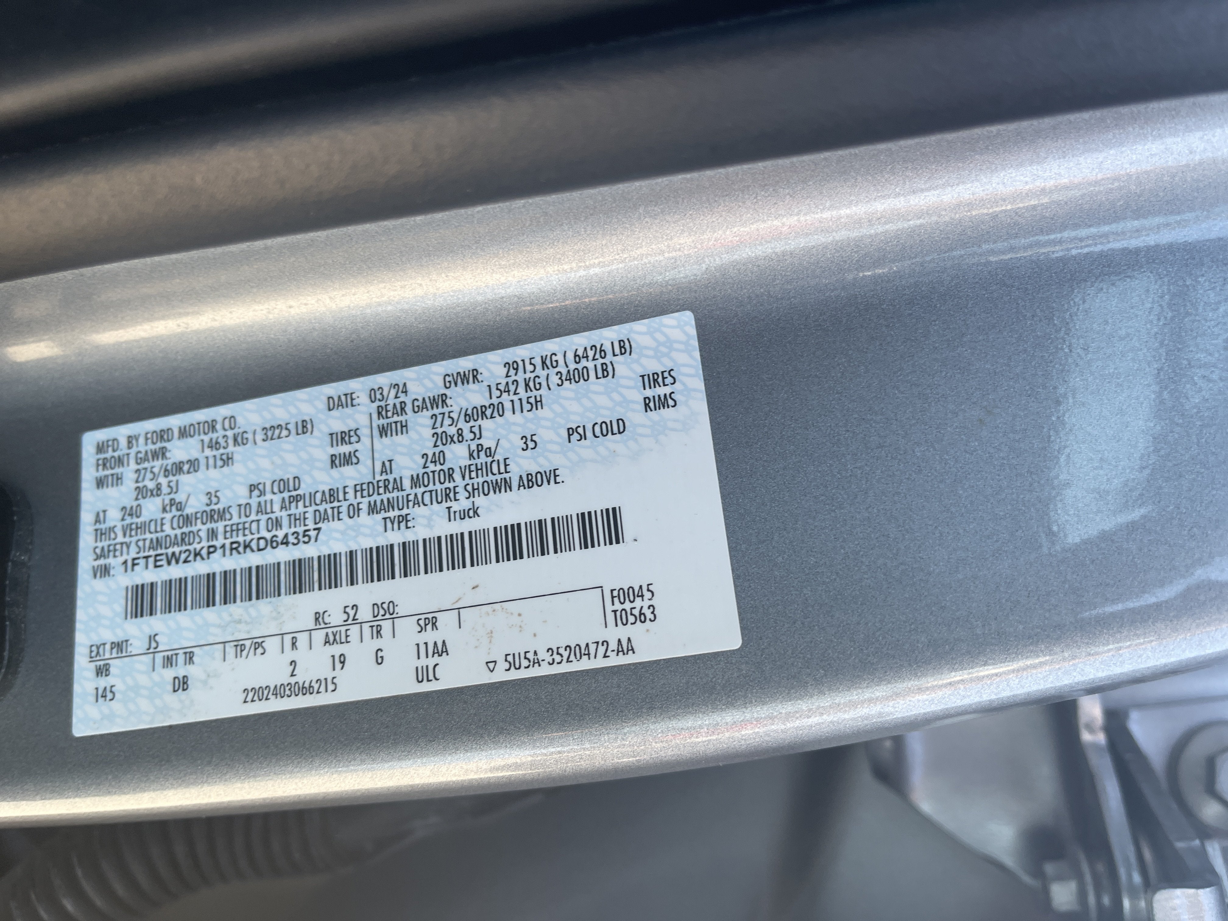2024 Ford F-150 STX