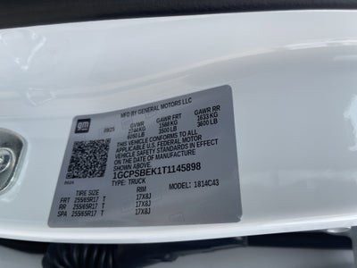 2026 Chevrolet Colorado 2WD Work Truck