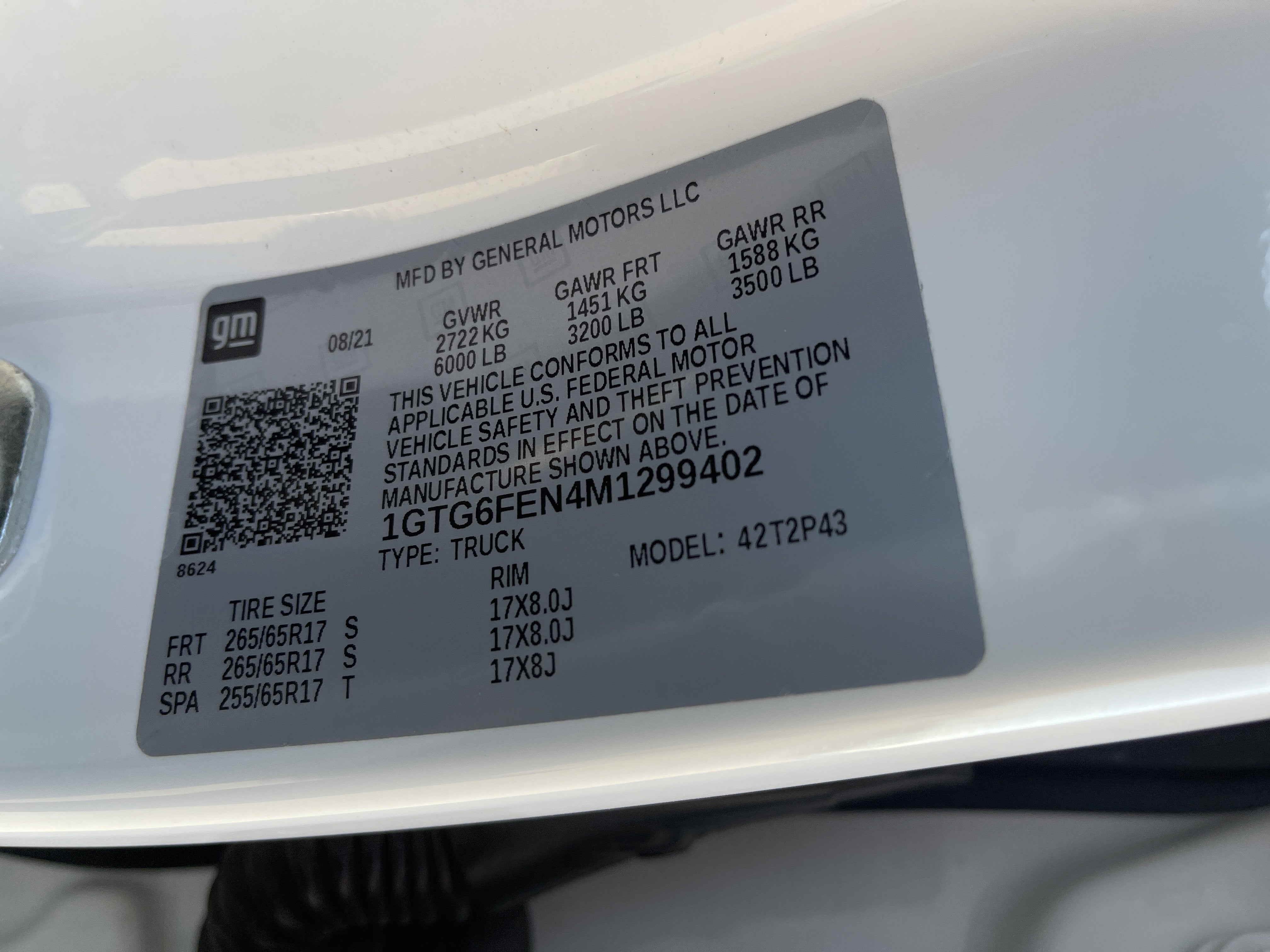 2021 GMC Canyon 4WD AT4 w/Leather