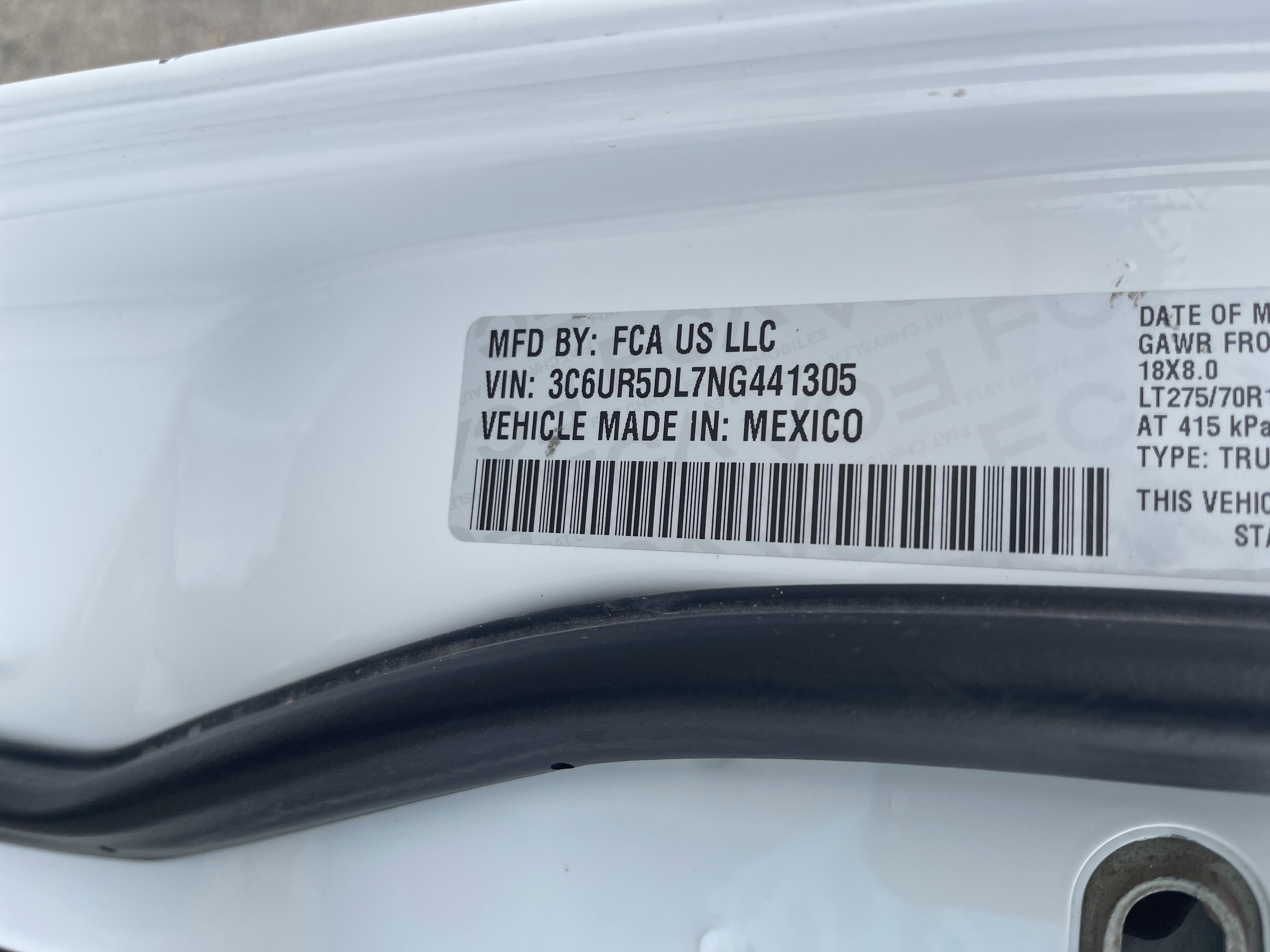 2022 RAM 2500 Big Horn