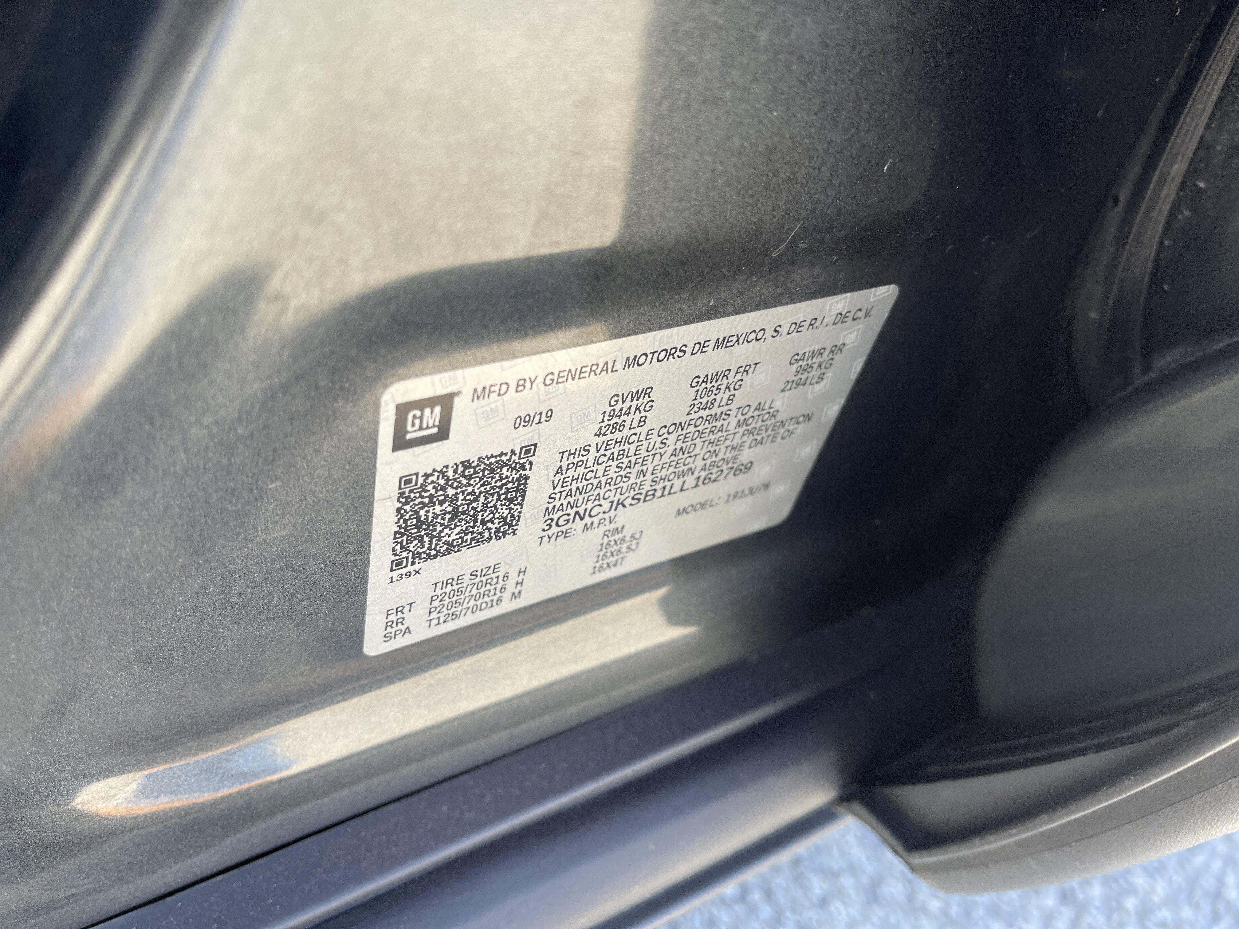 2020 Chevrolet Trax LS