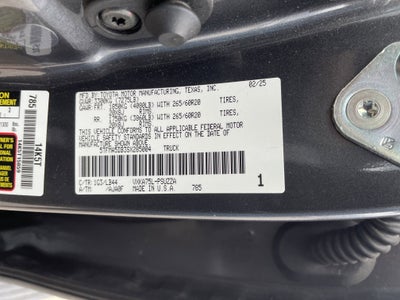 2025 Toyota Tundra 4WD 1794 Edition