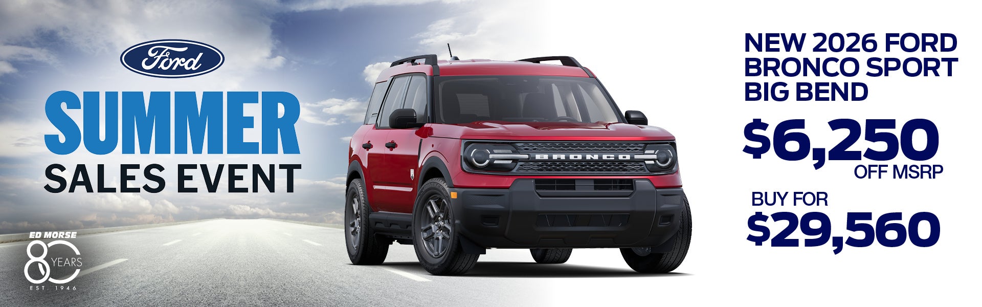  2026 Ford Bronco Sport Big Bend 