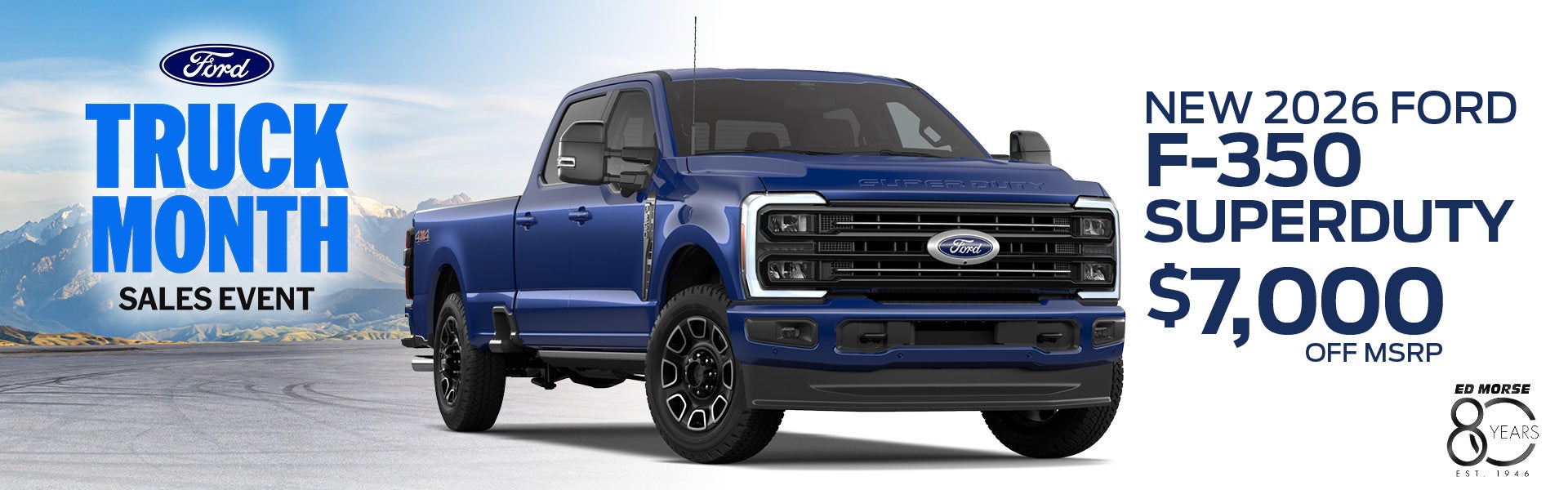  $7,000 off 2026 SD F-350